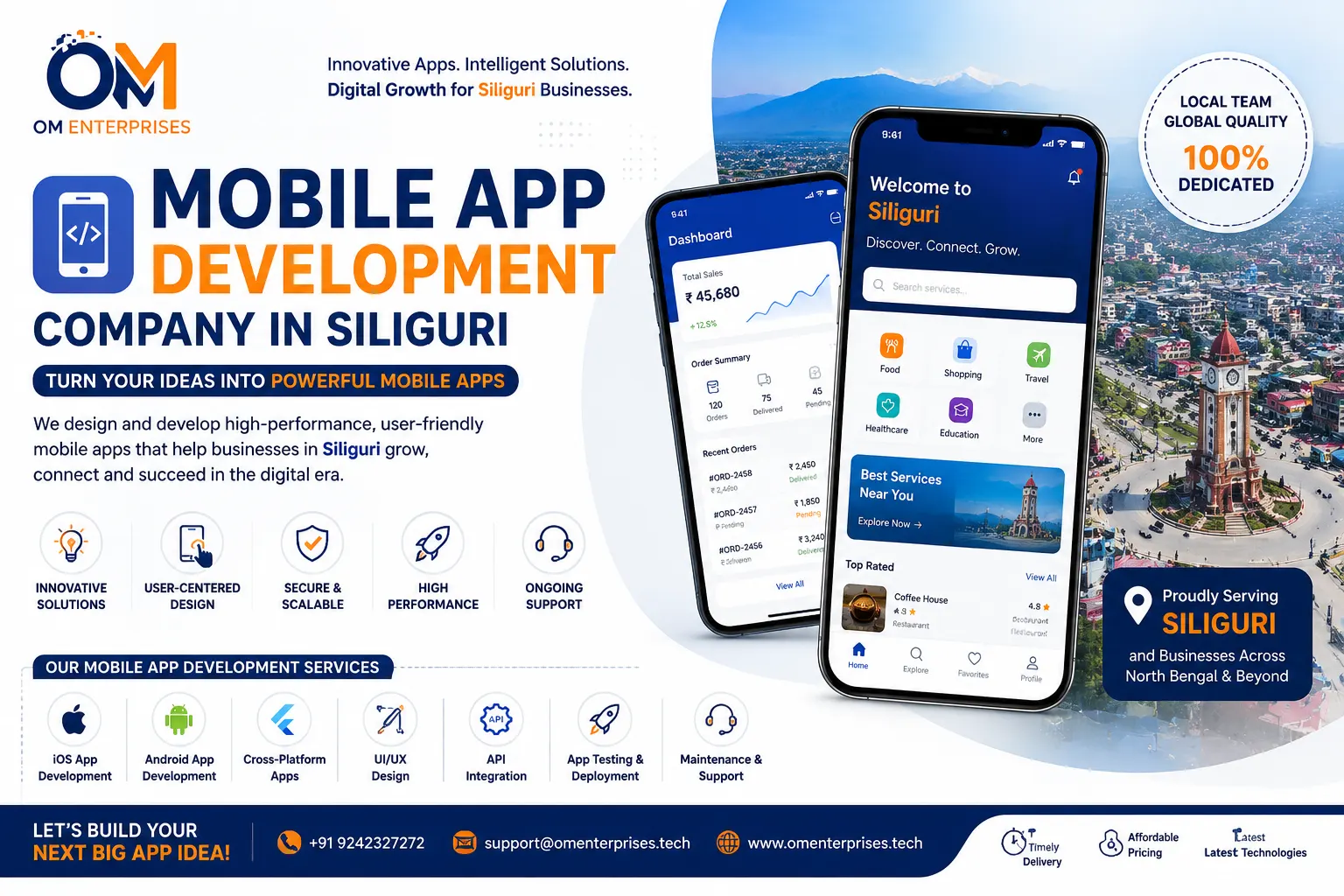 Mobile App Development Company in Siliguri